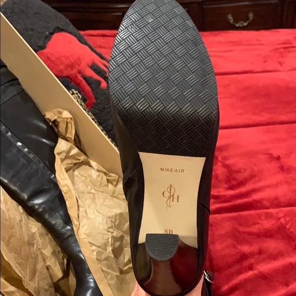 NWT Cole Haan  Tall black leather boots - Picture 7 of 12